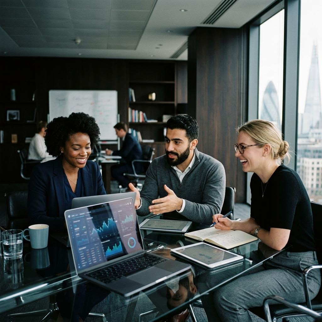 Fintech quantitative research team optimizing trading models